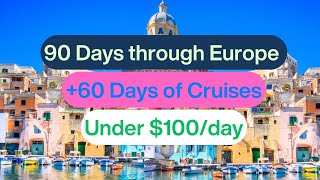 Epic 3-Month Europe Trip | Over 60 Days on Cruise Ships!