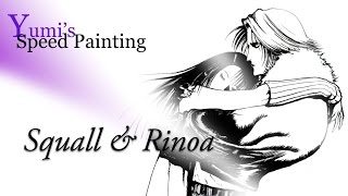 Yumi&#39;s SpeedPainting: Squall &amp; Rinoa (Final Fantasy VIII) feat. Angela Aki - Eyes on Me