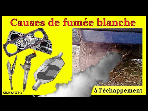 The causes of white smoke from your vehicle's exhaust | SIMOAUTO