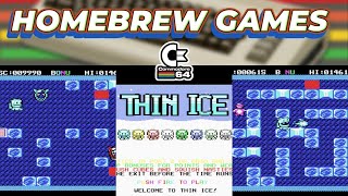Thin Ice - New Commodore 64 Game 2026