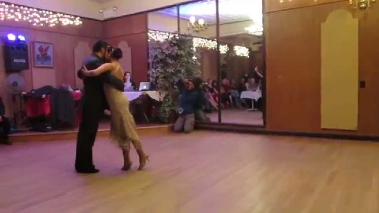 Carlos Paredes & Diana Giraldo @ La Milonga Rosa ...Friday, October 16, 2015