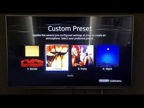 Menu On Screen Sony STR-DN1050