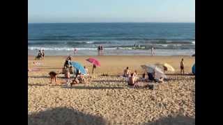 preview picture of video 'Olhos de Água beach praia strand Algarve Portugal, 5-10-2011'