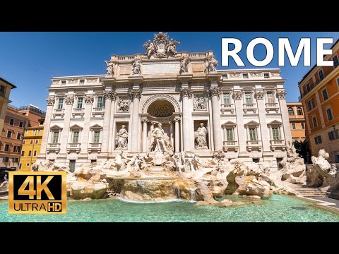 BEST walking tour of Rome Italy (in 4K + with captions!)