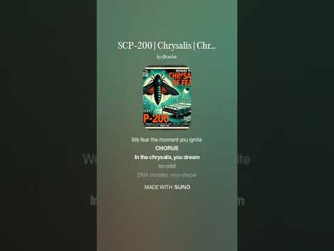SCP-200 | Chrysalis | Chrysalis Of Fear