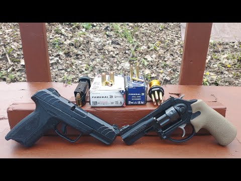 .22 Magnum for Self Defense? Maybe...22 Magnum VS 9mm Federal JHP