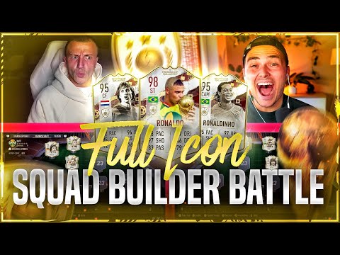 WORLD CUP Squad Builder Battle ☠️☠️ FIFA 23 FULL ICON SBB