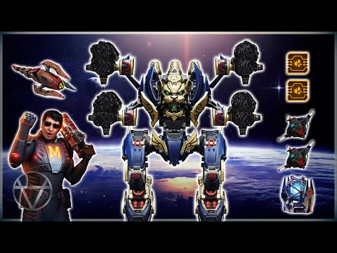 [WR] 🔥 Nuclear & Manni Boosted PUNISHER TYPHON Does 2,650,000 DMG/Cycle – Mk3 Gameplay | War Robots