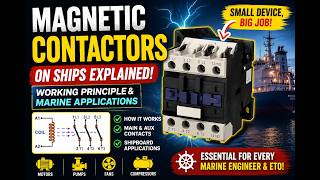 Magnetic Contactors on Ships Explained | Working Principle & Marine Ap