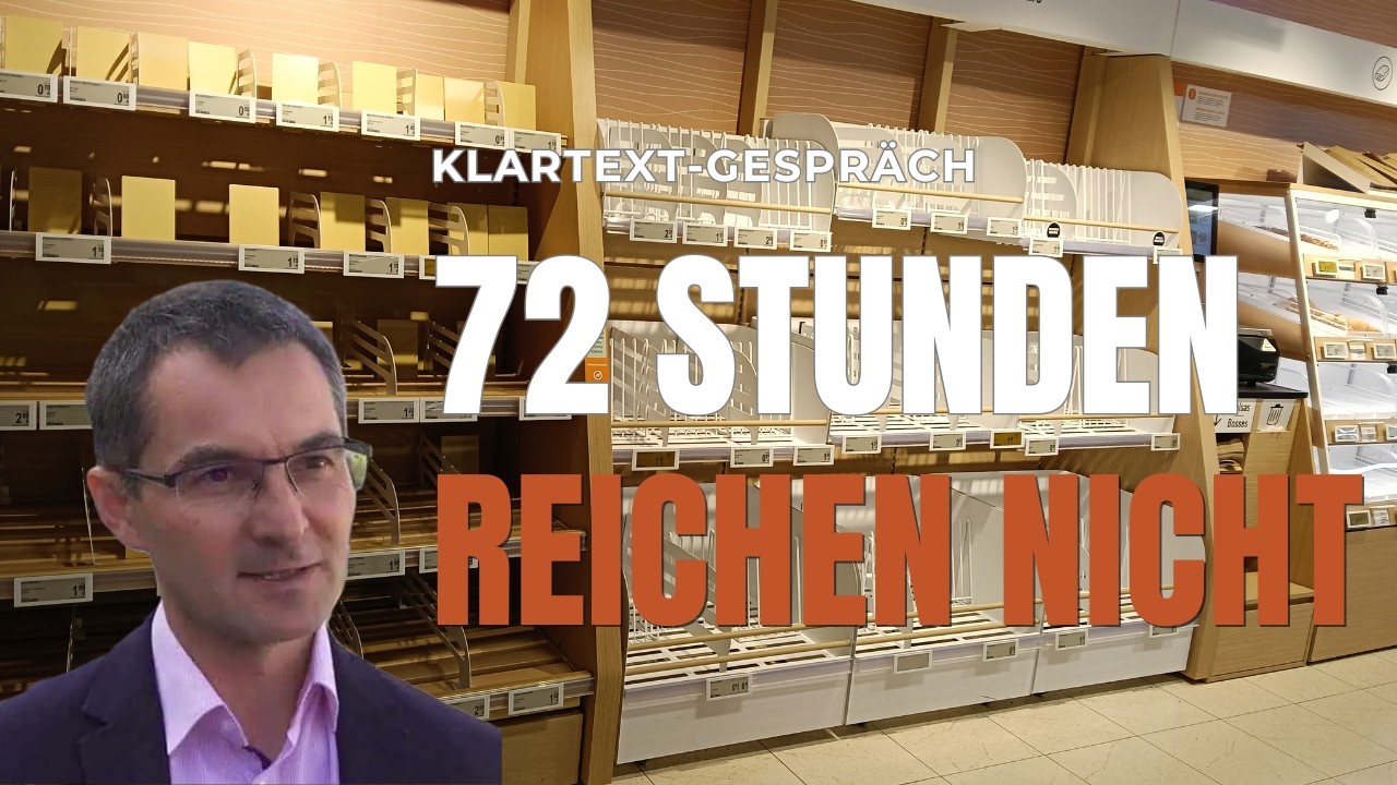 Thumbnail zum Klartext-Gespräch Krisenvorsorge: Warum 72 Stunden oft nicht reichen