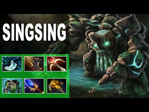 DOTA 2 - SingSing Tiny MMR 7000 Ranked Match