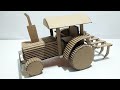 How To Make Mini Tractor At Home Diy Mini Tractor Science Project How To Make Mini Tractor Model