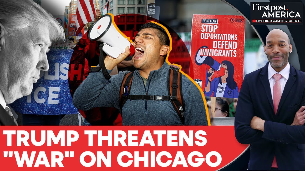 National Guard to Chicago? Trump Sparks Protests, Immigration Fears | Firstpost America | N18G