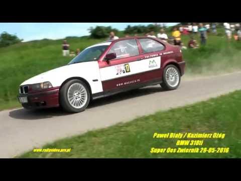 Paweł Biały / Kazimierz Ożóg - BMW 318ti - Super Oes Zwiernik 29-05-2016