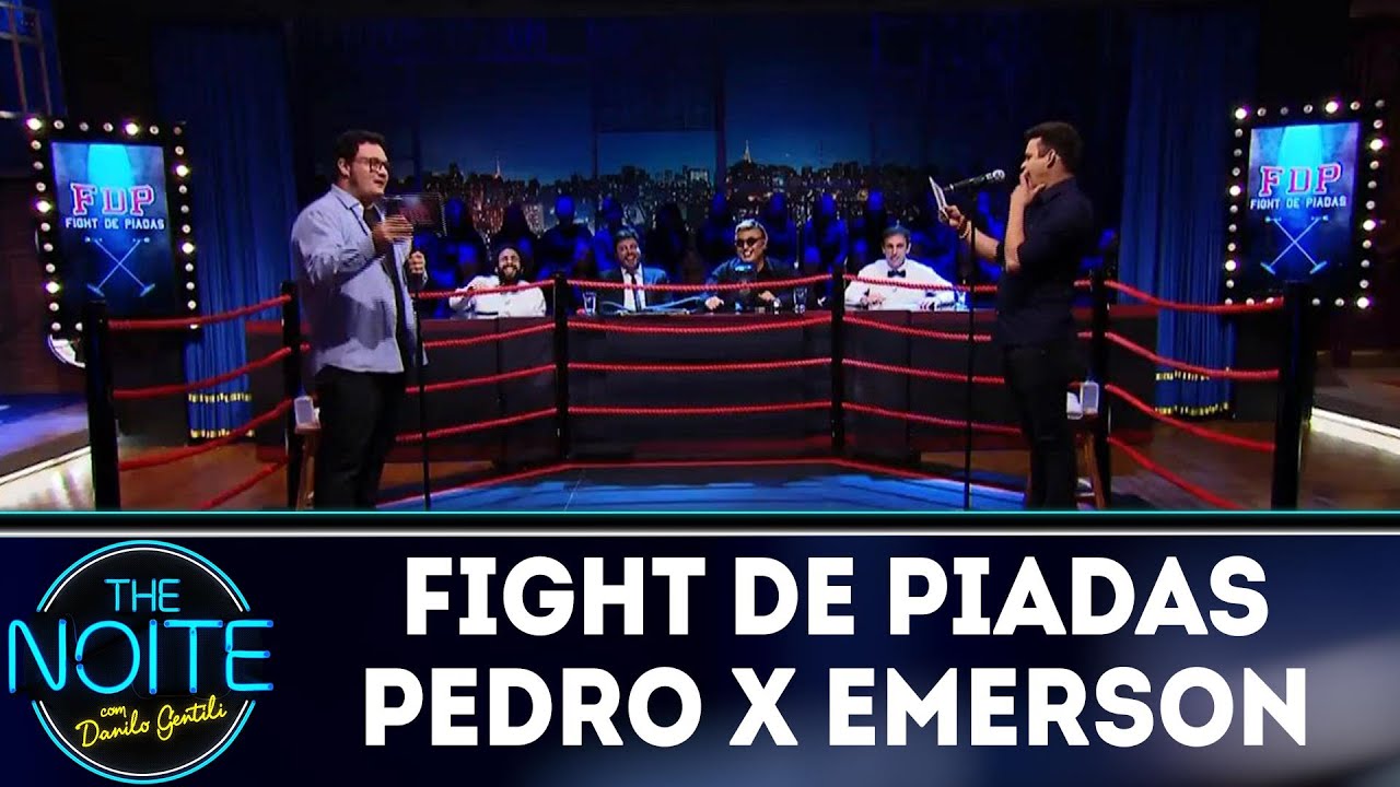 Fight de Piadas Pedro Lemos x Emerson Ceará - Ep.10 | The Noite (21/05/18)