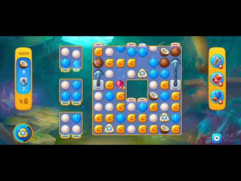 Fishdom Easy Level 10804 (with ingame lightning booster) @choraelmin