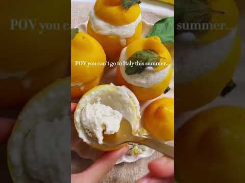 Turn your lemons into HEALTHY ICE CREAM! 🍋🍨 #recipe #icecream #lemon