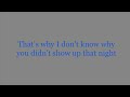Genesis - Misunderstanding (Lyrics)