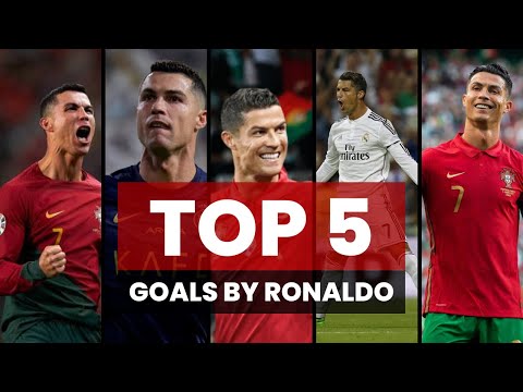 Cristiano Ronaldo ● Top 5 Goals in his Career ●Full HD