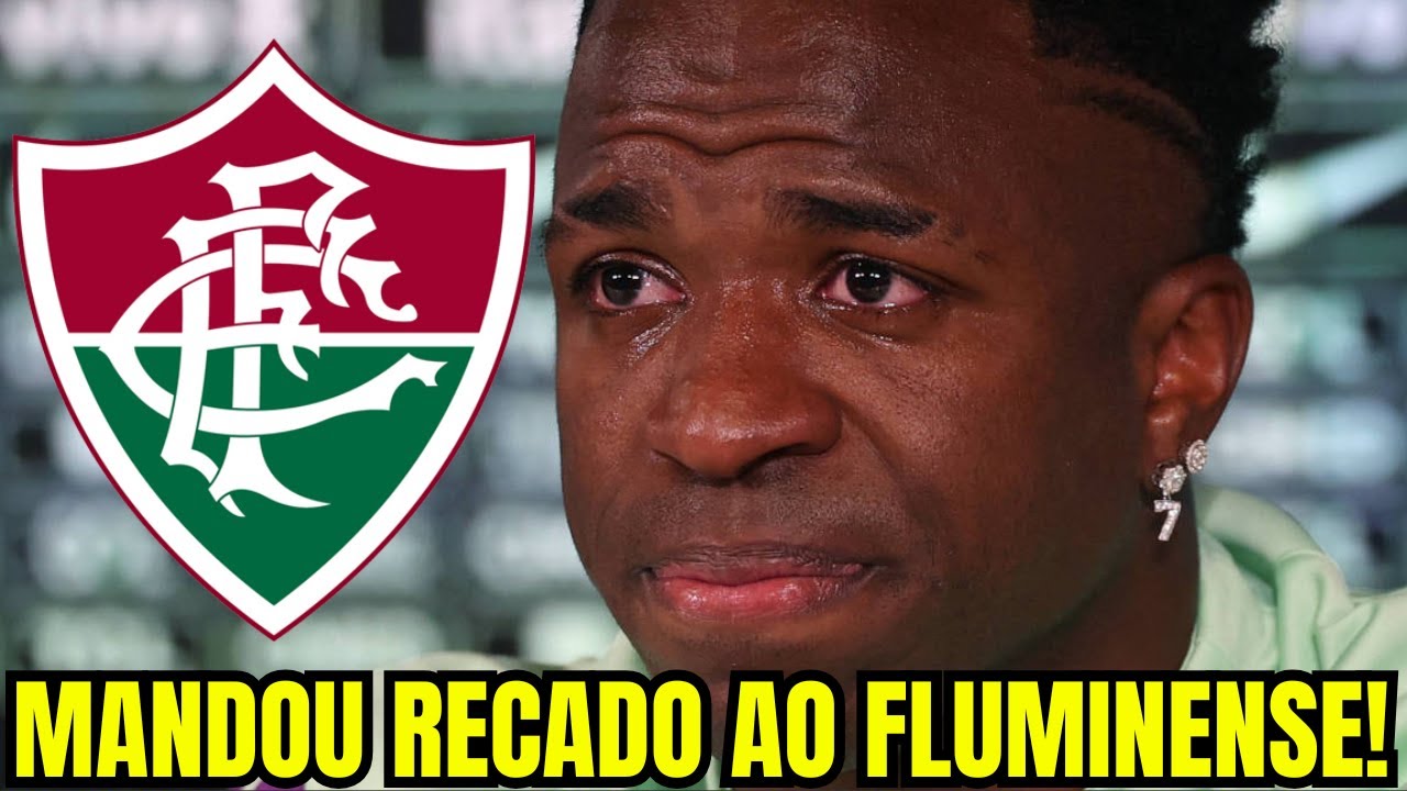 URGENTE! FALOU DO FLUMINENSE! VINICIUS JÚNIOR QUEBRA O SILENCIO! APÓS ESCÂNDALO NA BOLA DE OURO!