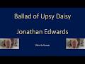Jonathan Edwards   Ballad of Upsy Daisy   KARAOKE