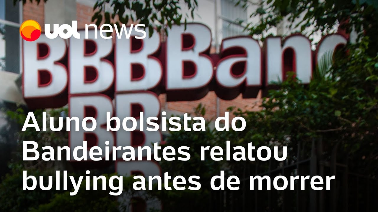 Aluno bolsista do Colégio Bandeirantes relatou bullying por ser gay antes de morrer