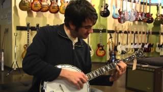 Carter Vintage Guitars - Noam Pikelny on a pre-war Gibson RB-7