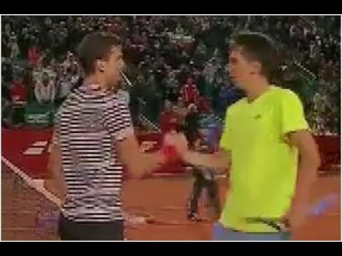 Grigor Dimitrov vs. Sergiy Stakhovsky 6-3, 6-4 BRD Nastase Tiriac Trophy Bucharest (QF) 25.04.2014.