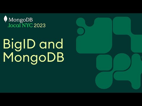 Keynote MongoDB local NYC 2023