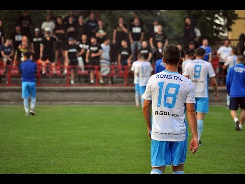 Doping kibiców Jezioraka w Braniewie podczas meczu z Zatoką