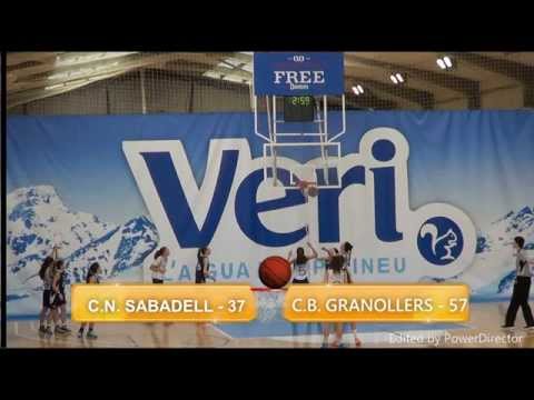 AFM MVP - C.N. Sabadell 37 vs C.B. Granollers 57
