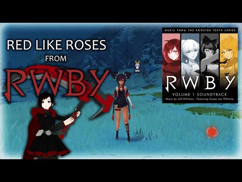Genshin Impact Windsong Lyre - Red Like Roses from RWBY
