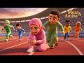 Amina Fell On The Track Musa Amina Episode Islamic Cartoon