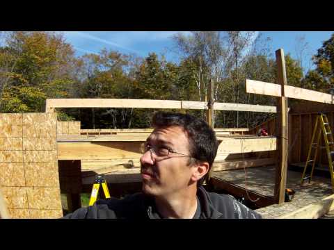 Air Compressor is SO LOUD - 98 - My DIY Garage Build HD Time Lapse