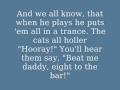 Beat Me Daddy, Eight to the Bar - The Andrews Sisters with lyrics