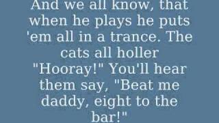Beat Me Daddy, Eight to the Bar - The Andrews Sisters with lyrics