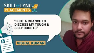Vishal Kumar testimonial