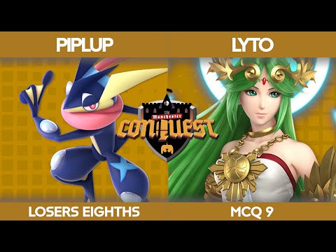 Top 8: Manchester Conquest 9 - Piplup (Greninja) v Lyto (Palutena) - Losers Eighths