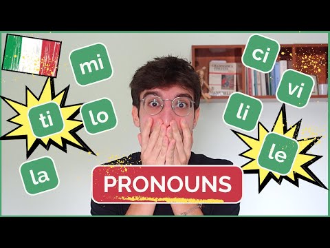 LI conosci? Direct object PRONOUNS in Italian 🇮🇹 easily explained