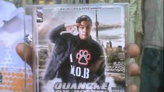 CVR. ENT PRESENT : QUANCHE 'M.O.B" CD Drop H.M.V June 21.2010