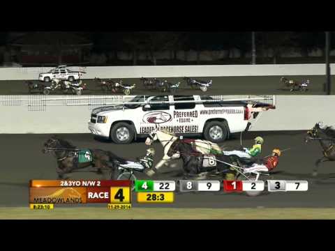 Meadowlands November 29, 2014 - Race 4 - Khan Blue Chip