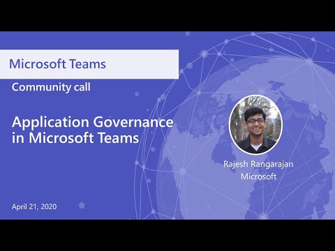 Microsoft Teams community call April 2020