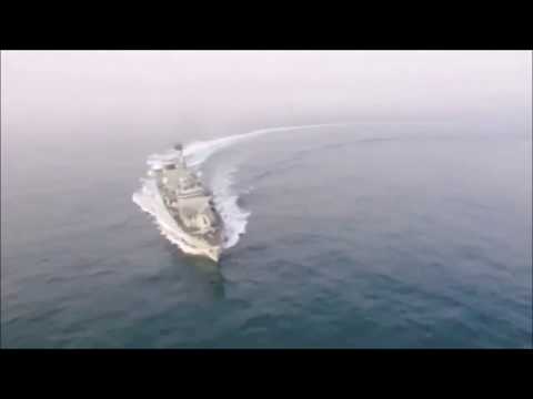 HMS Sutherland docks in Sydney ahead of South China Sea confrontation