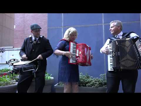 "Trettondedags March" - SmörgåsBandet performs at the Scandinavia House in New York City