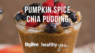  Pumpkin Spice Chia Seed Pudding
