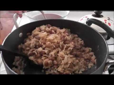 RECETA FACIL: GALLO PINTO-CASAMIENTO- COMBINACION ARROZ CON FRIJOLES!!