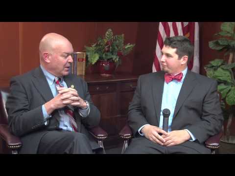 Sen. Mike Dugan Interviewed by UGA Student on his Election