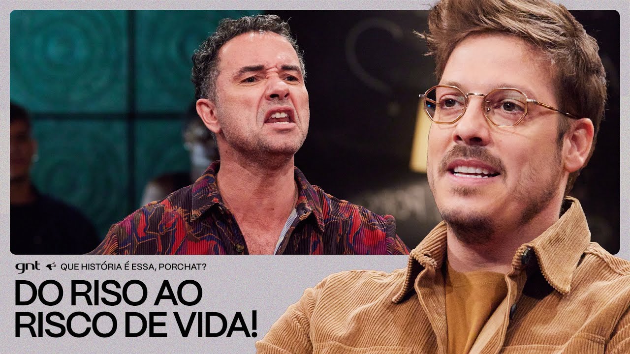 Marco Luque foi PERSEGUIDO no seu SHOW DE COMÉDIA?! 😱 | Que História É Essa, Porchat? | GNT