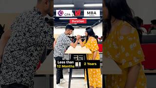 CPA vs MBA Finance - Jobs, Salaries, Duration, Fees