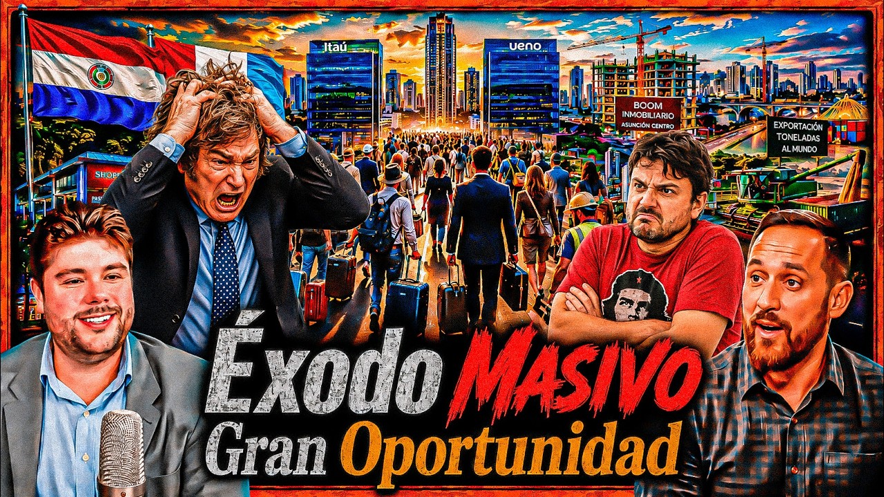 🟠ARGENTINA TE MALTRATA, TE HUMILLA y EXPRIME tu BOLSILLO✈️💸 ¡Córdoba SE MUDA a PARAGUAY! 🇵🇾